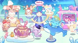 Screenshot 12: 可愛貓天堂：大海和人魚的城堡