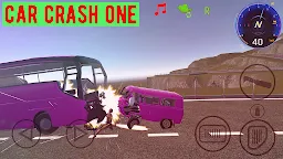 Screenshot 1: Car Crash One