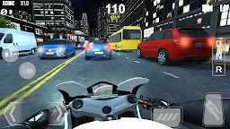Screenshot 1: Traffic Moto Racing 2024