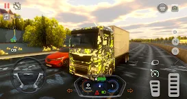 Screenshot 1: Real Truck Simulator Europe 3D