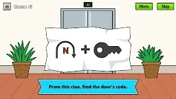 Screenshot 3: Open Door Puzzle - Escape Room