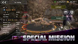 Screenshot 3: GUNSHIP BATTLE：直升機 3D Action