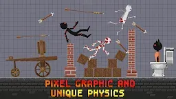 Screenshot 2: Stickman War: Battle Simulator