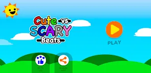 Screenshot 1: Sprunki - Cute vs Scary Beats