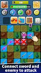 Screenshot 2: Puzzle&Sword Dungeon RPG PZL