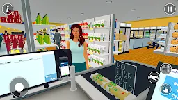 Screenshot 8: Supermarket Cashier Games 3D