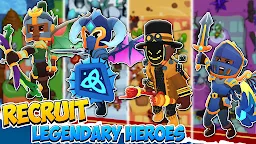 Screenshot 4: Idle Hero TD 塔防角色扮演游戏