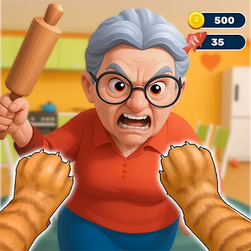 Bad Cat Angry Granny Prankster - Games