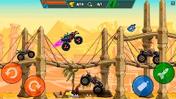 Screenshot 1: Mad Truck Challenge - Shooting Fun Race
