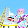 Icon: Roller coaster obby parkour