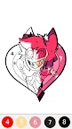 Screenshot 3: Alastor Hotel Coloring Book