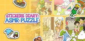 Screenshot 19: Sticker Book Diary ASMR puzzle