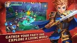 Screenshot 1: Oath of Glory - Action MMORPG