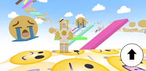 Screenshot 9: Parkour Emoji world cute girl