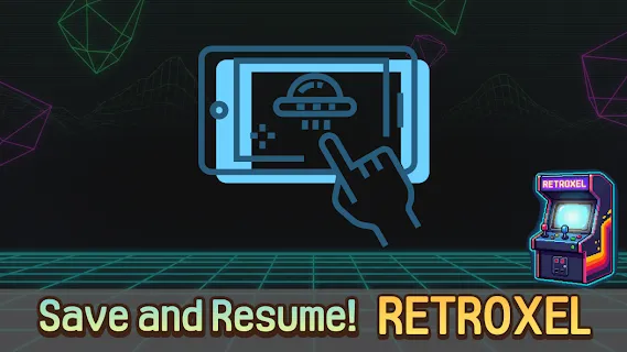 Retroxel: Retro Arcade Games - Games