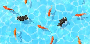 Screenshot 1: Goldfish scooping DX