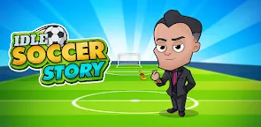 Screenshot 1: Idle Soccer Story - Tycoon RPG