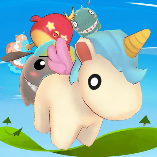 Flying Wings Run Game with Dragon, Bird, Unicorn Games