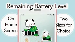Screenshot 1: Mochimochipanda Battery Widget