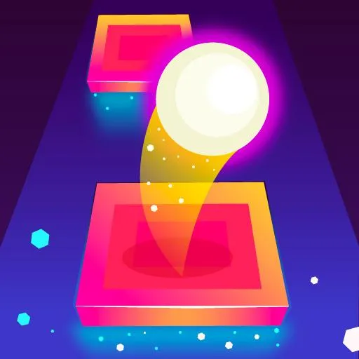 Hop Ball Magic Tiles: Dancing Color Ball 3D - Games