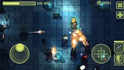 Screenshot 2: Ailment: 공간 픽셀 아트 액션 게임