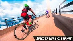 Screenshot 4: bmx stunt cycle games - course de vélo 3d