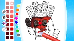 Screenshot 8: Monster Coloring: Draw Color
