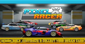 Screenshot 1: Pixel Racer