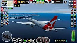 Screenshot 2: 飞机游戏 3D 飞行模拟器