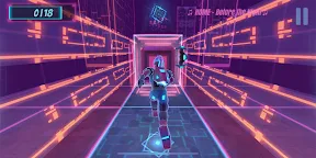 Screenshot 4: Synthwave Run