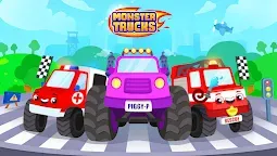 Screenshot 2: Monster Truck, Kids Car Games