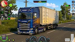 Screenshot 4: Euro Truck Games Driving 3D