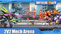 Screenshot 2: Jurassic Mech: Dinosaur War