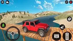 Screenshot 1: Offroad Jeep Driving 3D
