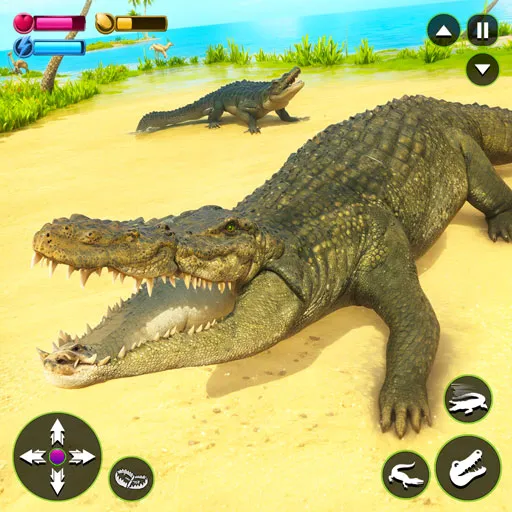 Angry Alligator Attack Sim 3D - Games