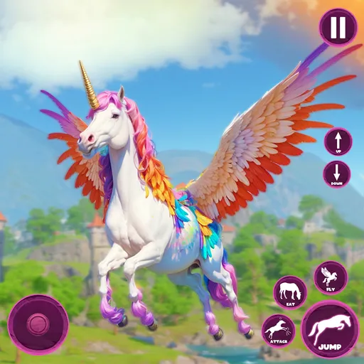 Flying Horse Unicorn Game - Games