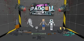 Screenshot 3: Ragdoll Mutilate 3D