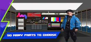Screenshot 2: Pixel Car Drag Racer