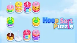 Screenshot 24: Hoop Sort Puzzle: Color Hoop Stack Sorting Puzzle
