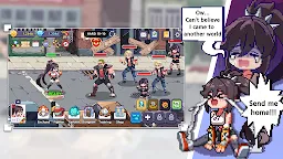Screenshot 1: Isekai Fighting Girls:Idle RPG