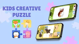 Screenshot 1: Kids Creative Puzzle