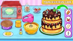 Screenshot 2: Pizza Game - Cooking Games Sim