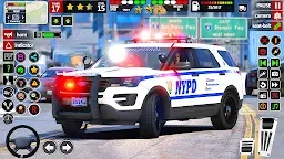 Screenshot 2: Cop Car Chase Crime Simulator