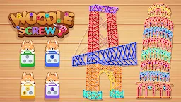 Screenshot 8: Woodle Screw Jam: Nuts & Bolts