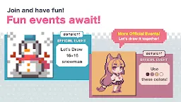 Screenshot 3: dotpict - Easy to Pixel Arts