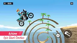 Screenshot 2: Moto Rider Bike Race Game