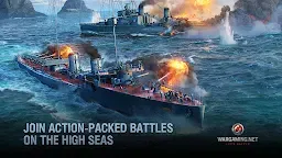 Screenshot 1: World of Warships Blitz: Gunship Action War Game