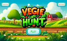 Screenshot 1: Veggie Hunt Dash Game