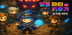 Screenshot 7: 영웅 파티 키우기 - 방치형 수집 RPG