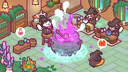 Screenshot 18: 貓咪魔法學校：神秘又可愛的大亨遊戲